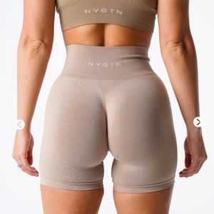 NVGTN Pro shorts beige size medium
